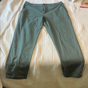 Men’s Green Lululemon ABC Pants (Size: 35)